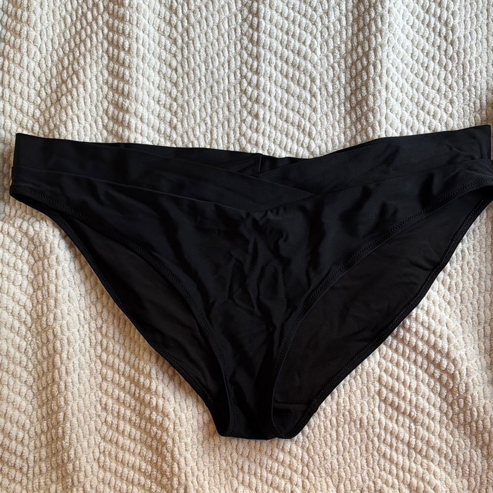 Aerie Black Bikini Bottom